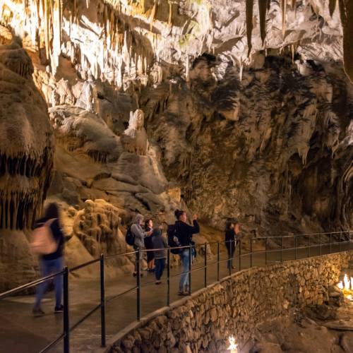 Jaskinia Postojna w Słowenii