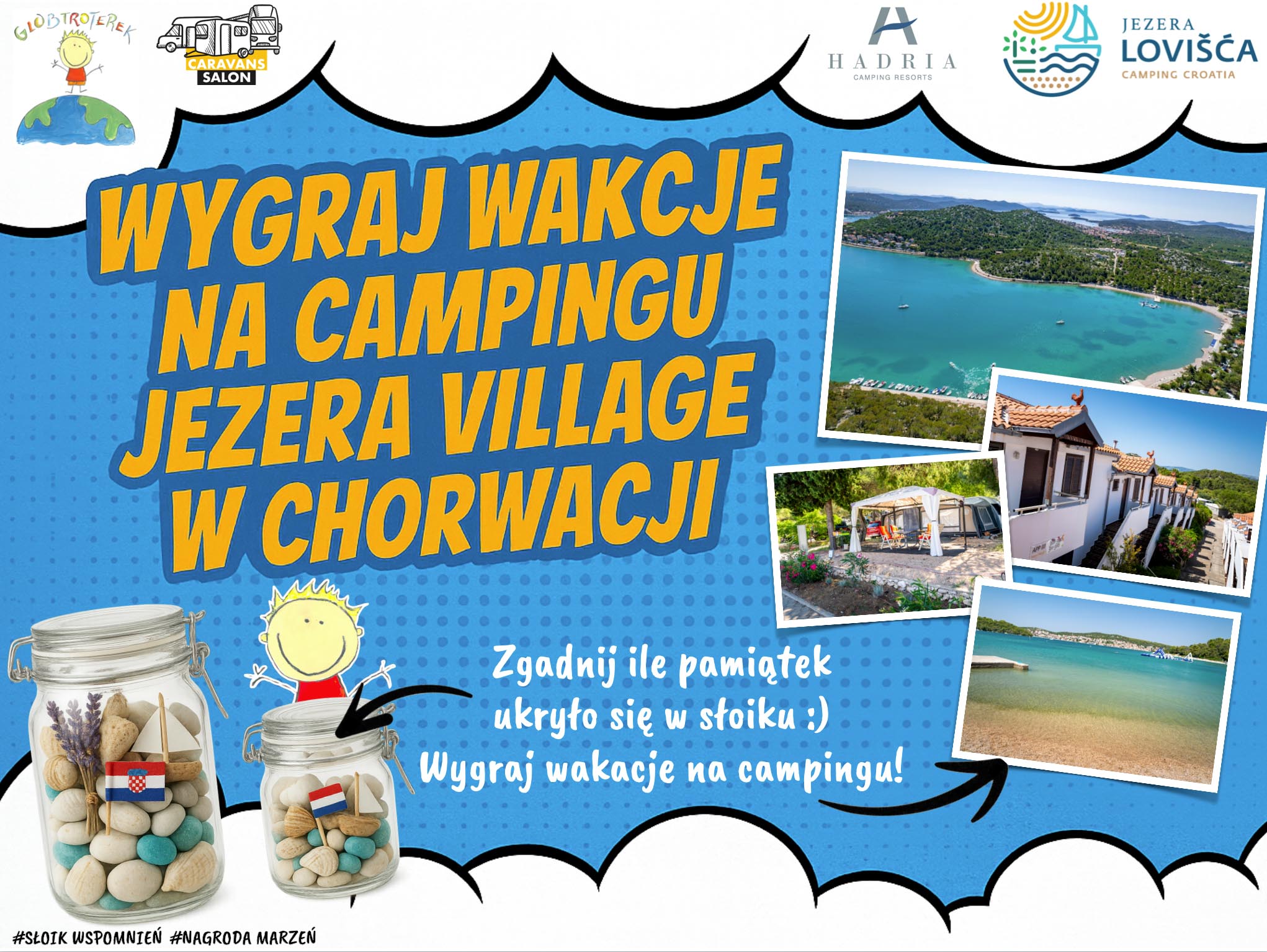 Caravans Salon 2025 w Poznaniu – przyjdź do nas i wygraj wakacje na campingu Jezera!