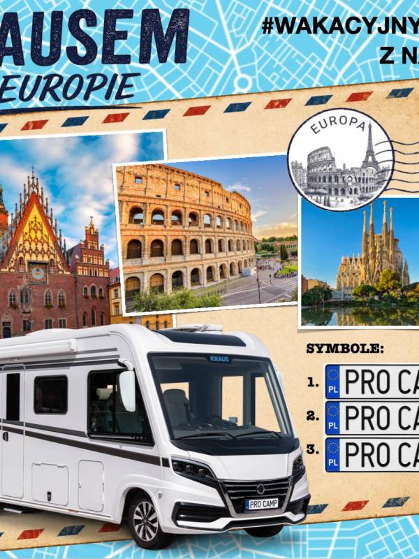 Z KNAUSEM PO EUROPIE! Odkrywaj z nami nowe miejsca i wygrywaj caravaningowe gadżety